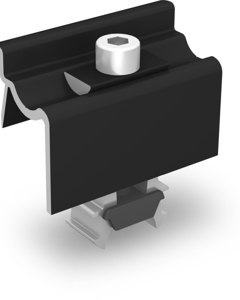 Universal clamp K2 OneEnd 30-42mm black